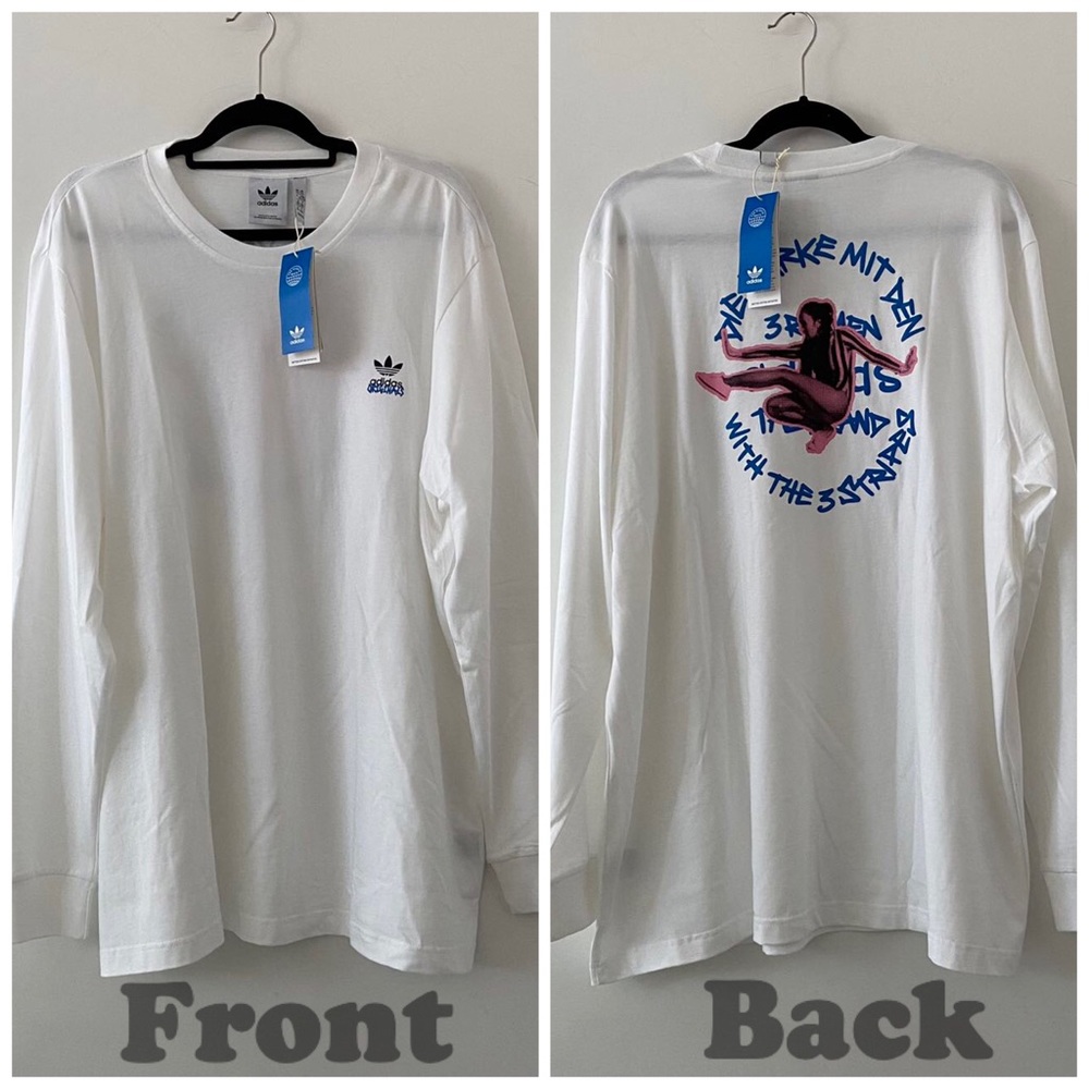 Men's Adidas Graphics Unite Long Sleeve Tee Size XXL